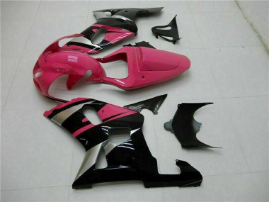 Acheter Carénages Moto Suzuki GSXR 600/750 2001-2003 - Rose Argent Noir Brillant