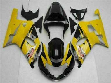 Acheter Carénages Moto Suzuki GSXR 600/750 2001-2003 - Jaune Noir