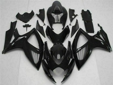 Acheter Kits Carénage Moto Suzuki GSXR 600/750 2006-2007 - Noir Brillant