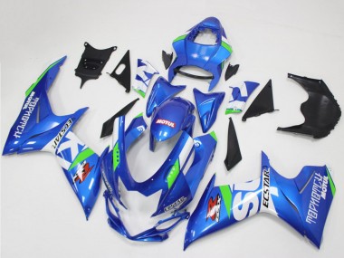 Acheter Carénages Moto Suzuki GSXR 600/750 2011-2024 - Bleu Blanc Vert