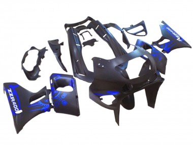Acheter Carénages Moto Kawasaki ZZR400 1993-2007 - Noir Mat Bleu
