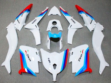 Acheter Carénages Moto Yamaha TMAX530 2012-2014 - Blanc Rouge Bleu