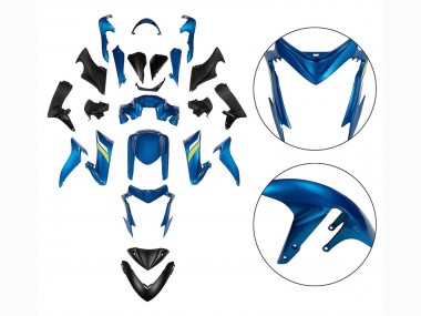 Acheter Carénages Moto Suzuki GSX-S 1000 2015-2020 - Noir Bleu Jaune
