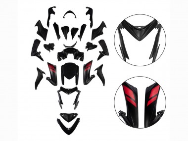 Acheter Carénages Moto Suzuki GSX-S 1000 2015-2020 - Noir Rouge