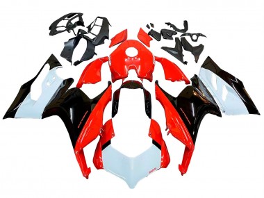 Acheter Kits Carénage Moto Ducati Panigale V2 2020-2024 - Blanc Rouge Noir Brillant