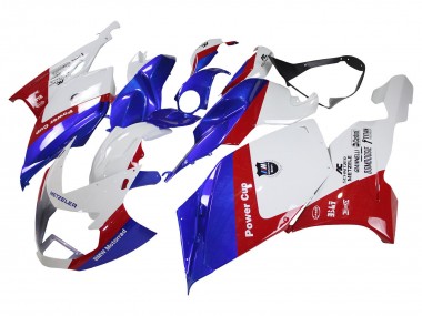 Acheter Carénages ABS BMW K1200S 2005-2010 - Blanc Rouge Bleu