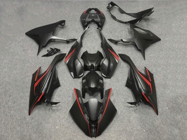 Acheter Carénages Moto BMW S1000RR 2019-2022 - Noir Mat Rouge