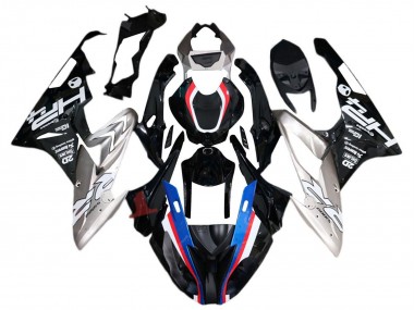 Acheter Carénage Moto BMW S1000RR 2015-2016 - Argent Rouge Bleu Noir