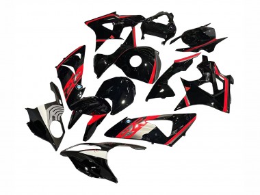 Acheter Carénage Moto BMW S1000RR 2009-2014 - Rouge Noir Brillant