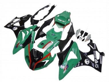 Acheter Carénages Moto BMW S1000RR 2009-2014 - Vert Rouge Noir