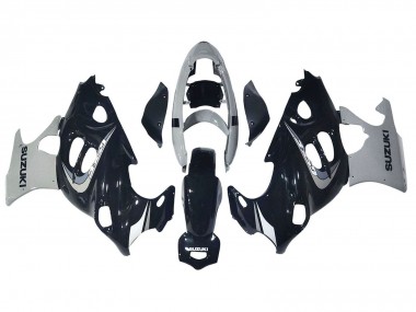 Acheter Carénage Moto Suzuki GSX600F/GSX750F 2004-2006 - Noir Brillant Gris
