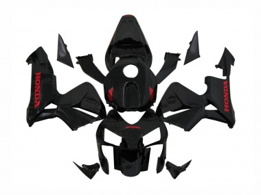 Acheter Carénages Moto Honda CBR600RR 2003-2004 - Noir Brillant Rouge Décalque