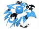 Carénages Moto Suzuki GSXR 600 / GSXR 750 2011-2024 - Bleu Clair Noir
