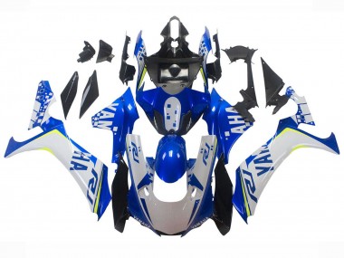 Acheter Carénages Moto Yamaha YZF 1000 R1 2020-2025 - Blanc Bleu Jaune Néon Noir Brillant