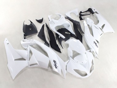 Acheter Carénages Moto Kawasaki ZX6R 2009-2012 - Blanc Noir Ninja