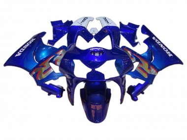 Acheter Carénages Moto Honda CBR900RR 919 1998-1999 - Blanc Bleu Argent
