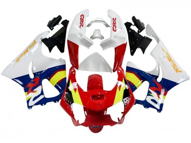 Acheter Carénages Moto Honda CBR900RR 919 1998-1999 - Blanc Rouge Jaune Bleu