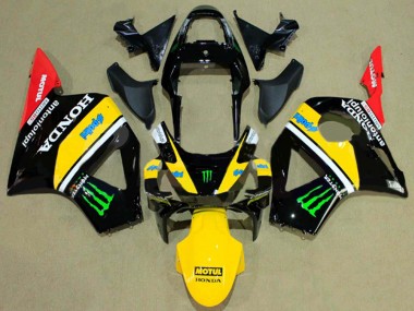 Acheter Carénages Moto Honda CBR900RR 954 2002-2003 - Noir Brillant Jaune Rouge Vert Monstre
