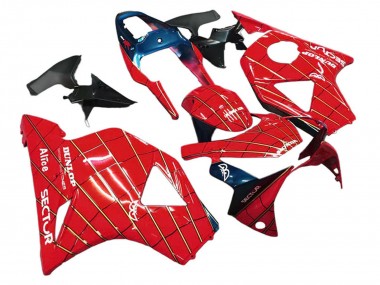 Acheter Carénages Moto Honda CBR900RR 954 2002-2003 - Rouge Bleu Foncé Dunlop