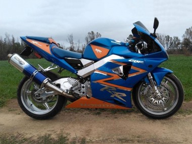Acheter Carénages Moto Honda CBR900RR 954 2002-2003 - Orange Bleu