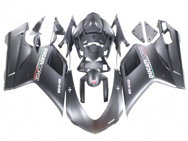 Acheter Carénages Moto Ducati 848 2007-2014 - Gris Mat