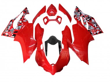Acheter Carénage Moto Ducati Panigale 899/1199 2011-2014 - Rouge Gris Noir