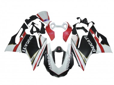 Acheter Carénages Moto Ducati Panigale 1199 2011-2014 - Blanc Rouge Noir