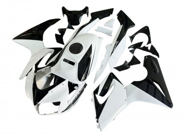 Acheter Carénages Moto Honda CBR125R 2002-2006 - Blanc Noir Brillant