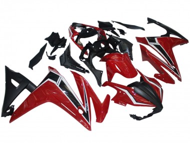Acheter Carénages Moto Honda CBR500R 2016-2018 - Rouge Blanc Noir Mat