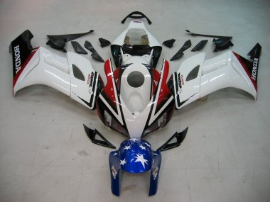 Acheter Carénages Moto Honda CBR1000RR 2004-2005 - Blanc Rouge Noir Brillant Bleu Étoile