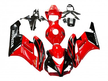 Acheter Carénages Moto Honda CBR1000RR 2004-2005 - Rouge Noir Brillant Courses