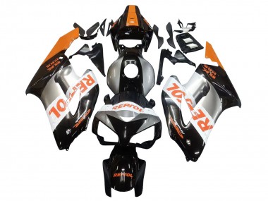 Acheter Carénages Moto Honda CBR1000RR 2004-2005 - Orange Argent Noir Brillant Repsol