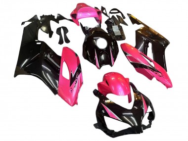 Acheter Carénages Moto Honda CBR1000RR 2004-2005 - Rose Noir Brillant