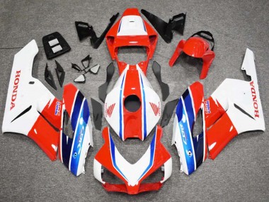 Acheter Carénage Moto Honda CBR1000RR 2004-2005 - Blanc Rouge Bleu HRC