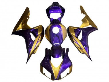 Acheter Carénages Moto Honda CBR1000RR 2006-2007 - Or Violet