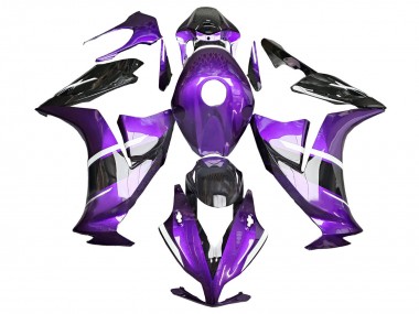 Acheter Carénage Moto Honda CBR1000RR 2012-2016 - Violet Noir Brillant