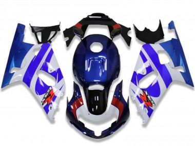 Acheter Carénages Moto Suzuki GSXR 600/750 2001-2003 - Blanc Bleu Rouge Noir