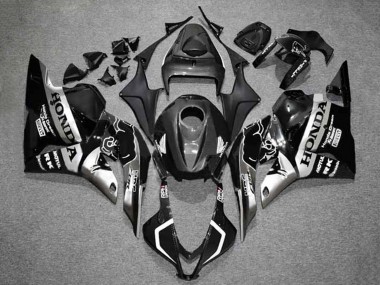Acheter Carénages Moto Honda CBR600RR 2009-2012 - Argent Noir Brillant HRC