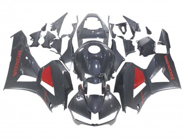 Acheter Carénages Moto Honda CBR600RR 2013-2023 - Noir Fibre de Carbone Rouge