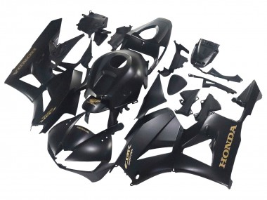 Acheter Carénages Moto Honda CBR600RR 2013-2023 - Noir Mat Or Décalque