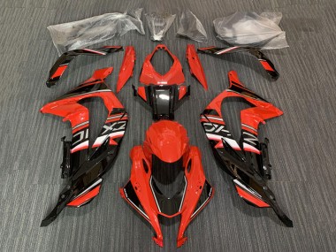 Acheter Carénage Moto Kawasaki ZX10R 2016-2020 - Rouge Noir Brillant