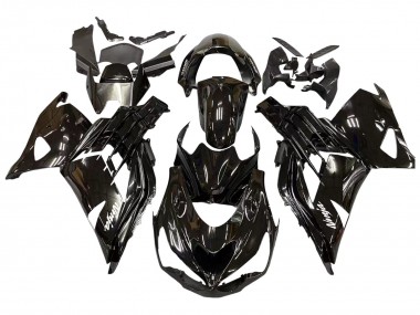 Acheter Carénages Moto Kawasaki ZX14R ZZR1400 2012-2024 - Noir Brillant Noir Mat Blanc Ninja