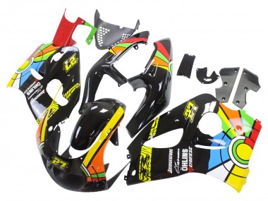 Acheter Carénages Moto Suzuki GSXR 600 / GSXR 750 1996-2000 - Noir Multicolore 27