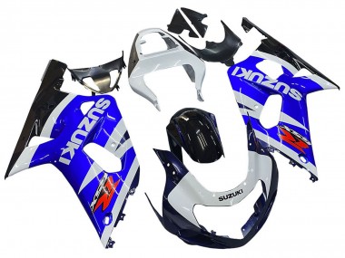 Acheter Carénages Moto Suzuki GSXR 600 / GSXR 750 2001-2003 - Bleu Blanc Noir Brillant Rouge