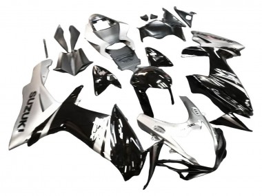 Acheter Carénage Moto Suzuki GSXR 600 / GSXR 750 2011-2024 - Noir Brillant Argent