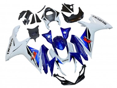 Acheter Carénage Moto Suzuki GSXR 600 / GSXR 750 2011-2024 - Blanc Bleu Rouge