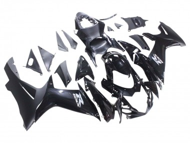 Acheter Carénages Moto Suzuki GSXR 600 / GSXR 750 2011-2024 - Noir Brillant Noir Mat Blanc Décalque