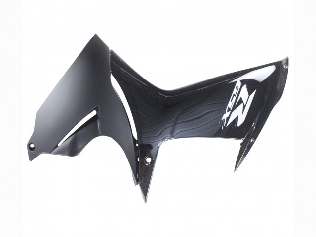 Carénages Moto Suzuki GSXR 600 / GSXR 750 2011-2024 - Noir Brillant Noir Mat Blanc Décalque
