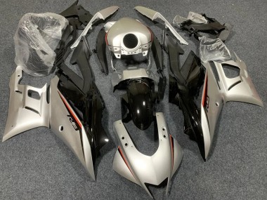 Acheter Carénages Moto Yamaha YZF R3/R25 2022-2024 - Or Clair Noir Brillant