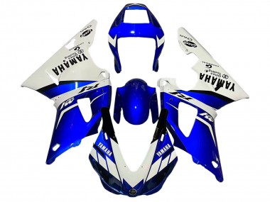 Acheter Carénages Moto Yamaha YZF 1000 R1 1998-1999 - Blanc Bleu Noir